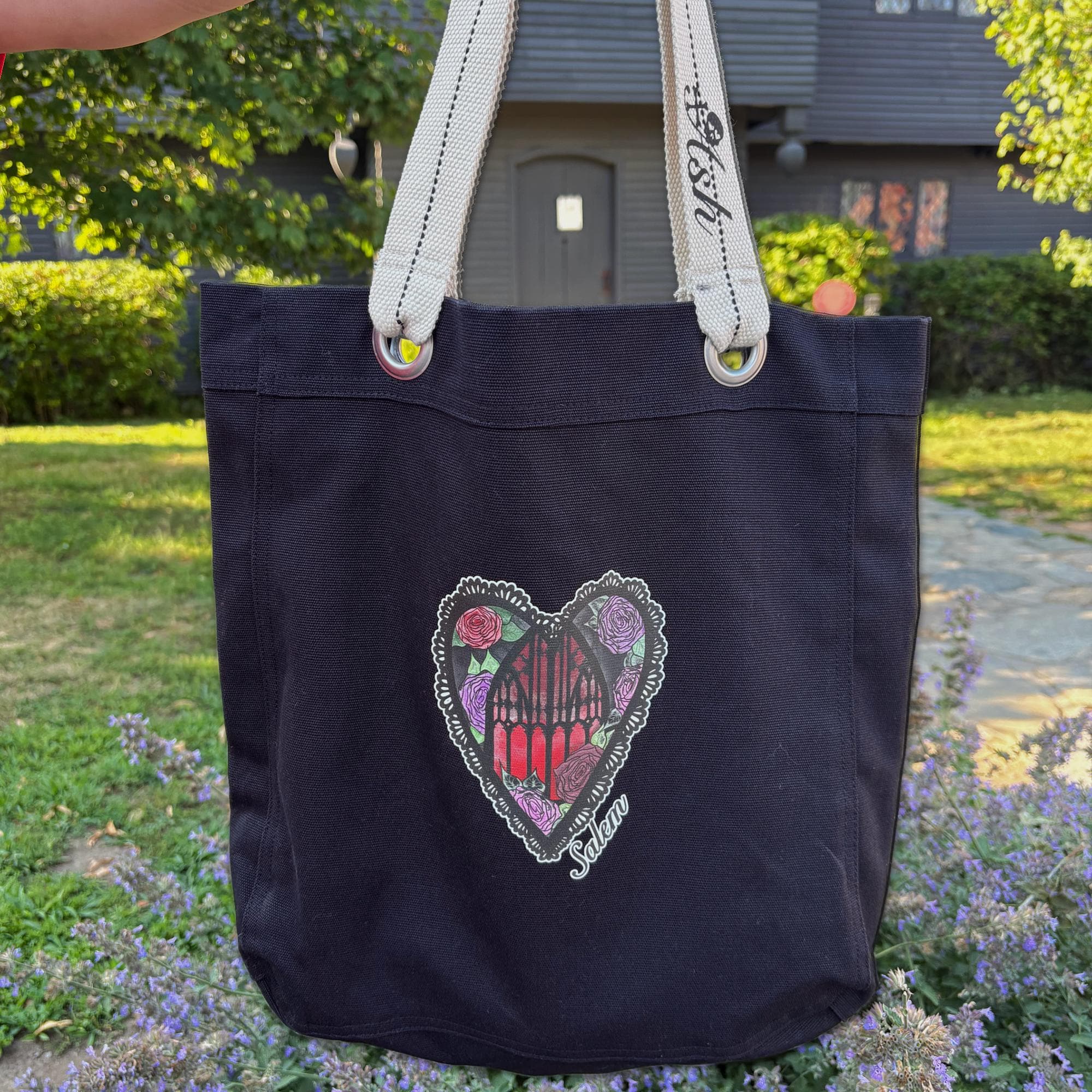 Salem Heart Tote Bag