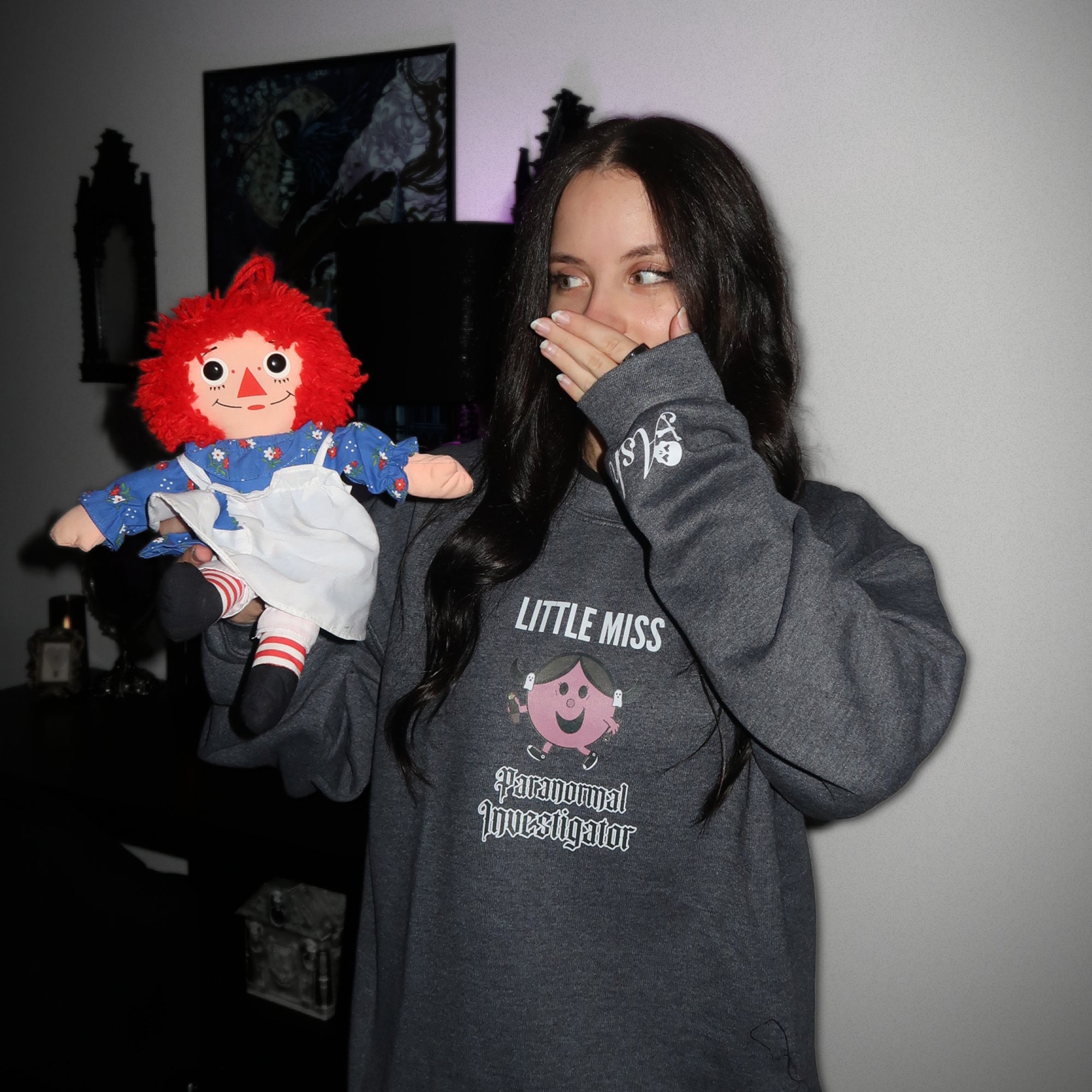 Little Miss Paranormal Investigator Sweatshirt