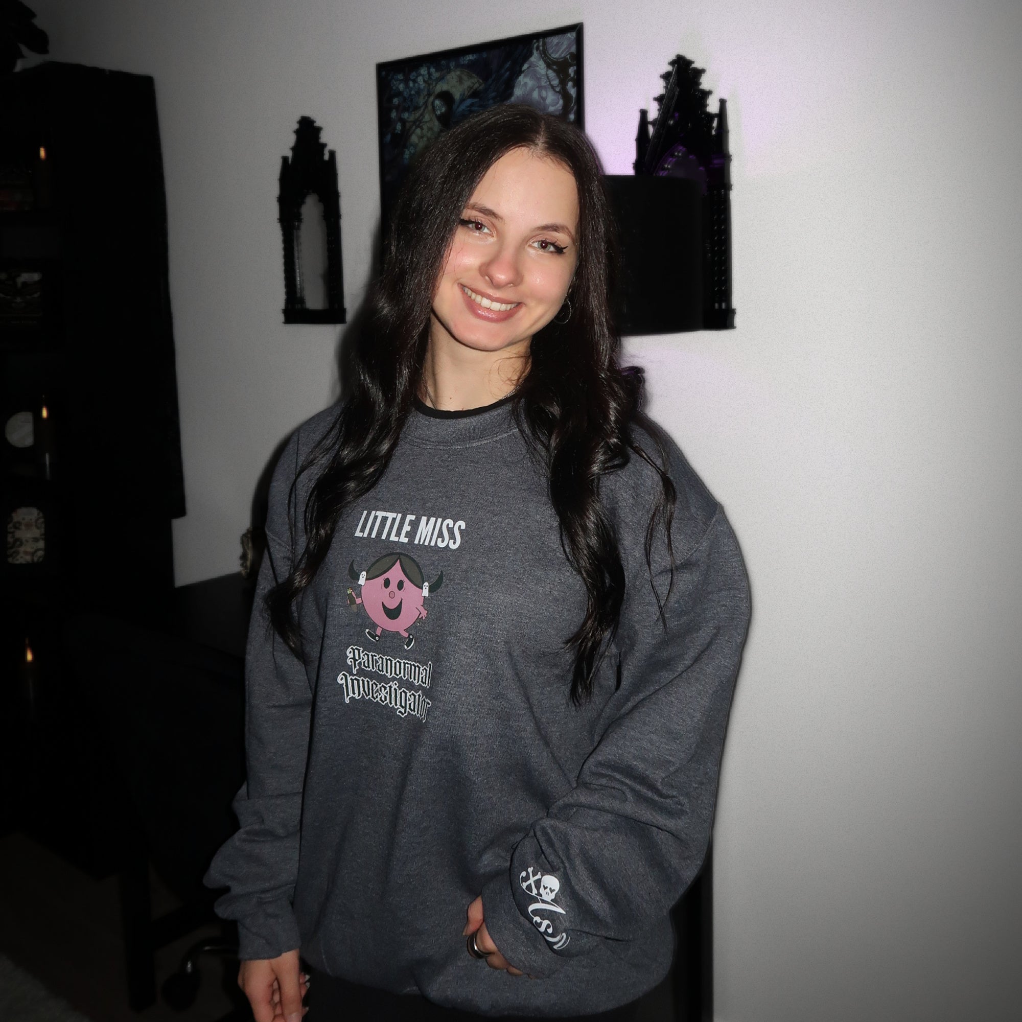 Little Miss Paranormal Investigator Sweatshirt