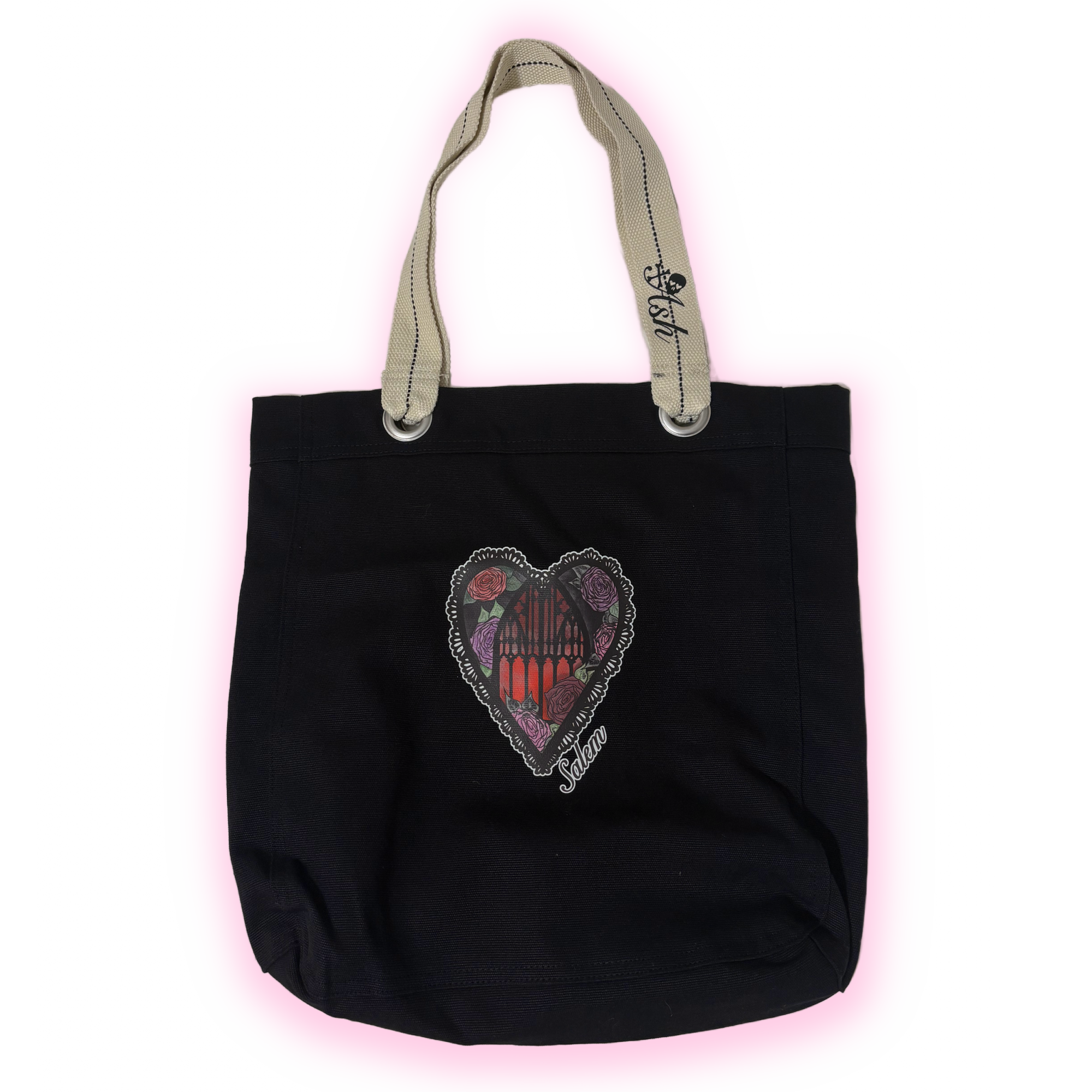 Salem Heart Tote Bag