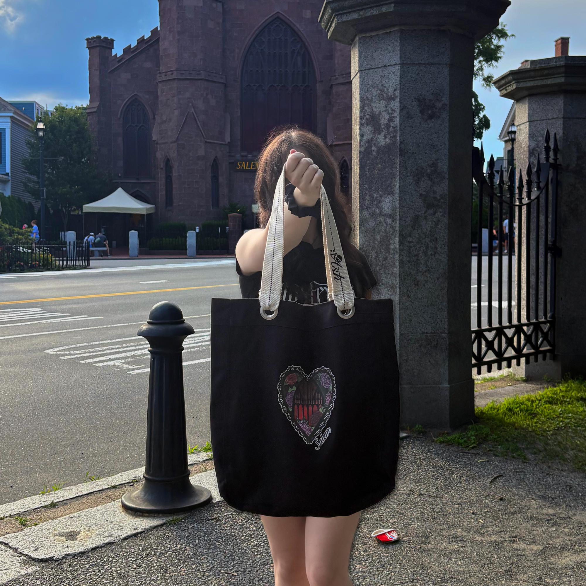 Salem Heart Tote Bag
